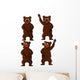 Bear Cartoon Wall Mural