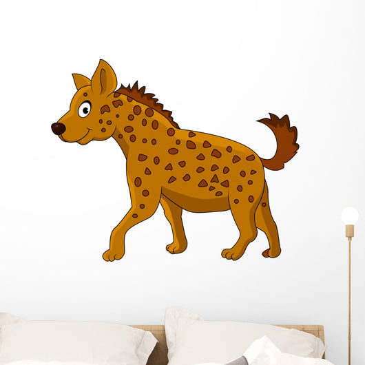 Hyena cartoon Wall Decal