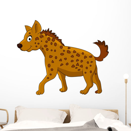 Hyena cartoon Wall Decal