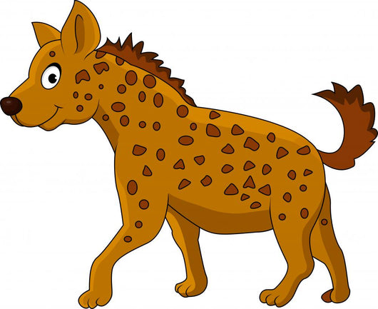 Hyena cartoon Wall Decal