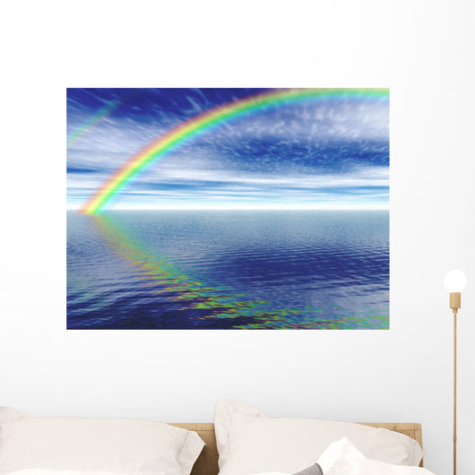 Rainbow Wall Mural