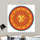 Decorative Summer Mandala Wall Decal