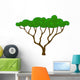 African Safari Tree Wall Decal