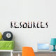 Business human resources Wall Decal