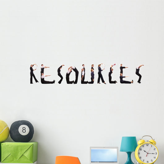 Business human resources Wall Decal