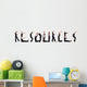 Business human resources Wall Decal