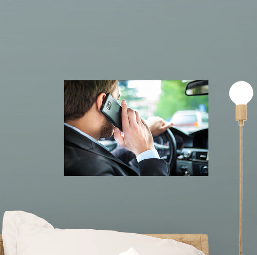 Man Talking Phone His