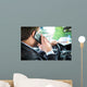 Man Talking Phone His