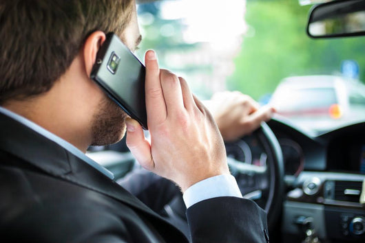 Man Talking Phone His