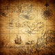 Fragment Old Map America