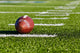 Football on Field Wall Mural