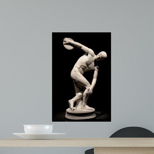 Ancient Statue Discus Thrower