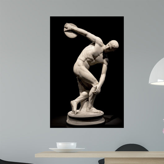 Ancient Statue Discus Thrower