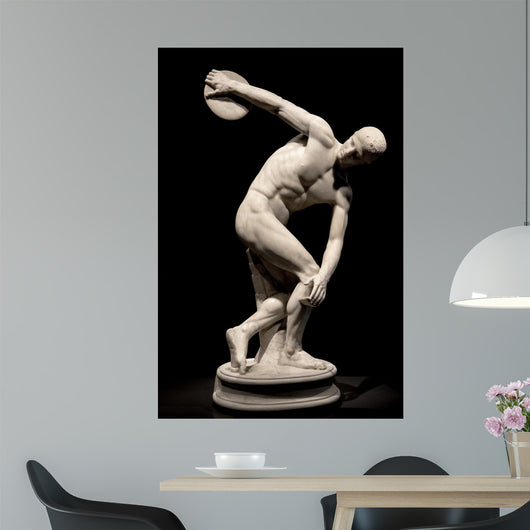 Ancient Statue Discus Thrower