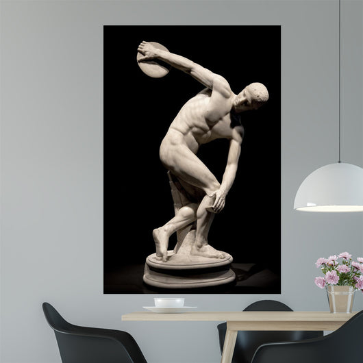 Ancient Statue Discus Thrower