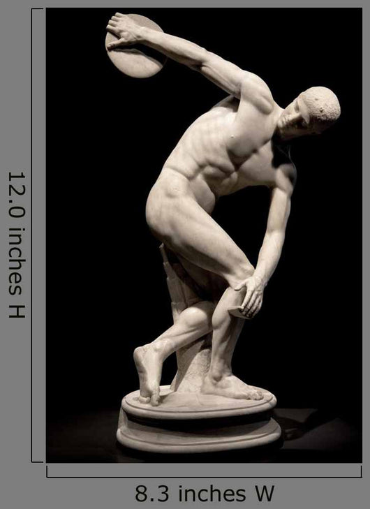 Ancient Statue Discus Thrower
