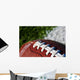 Football on Field Wall Mural