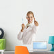 young woman dentist Wall Decal
