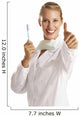 young woman dentist Wall Decal