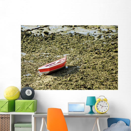 Lonely Boat Aground
