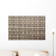 Plastic Wicker Wall Decal