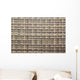 Plastic Wicker Wall Decal
