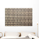 Plastic Wicker Wall Decal