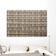 Plastic Wicker Wall Decal