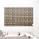 Plastic Wicker Wall Decal