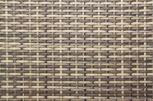 Plastic Wicker Wall Decal