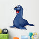 Seal cartoon Wall Decal