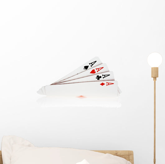 Four of a kind Wall Decal