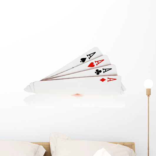 Four of a kind Wall Decal