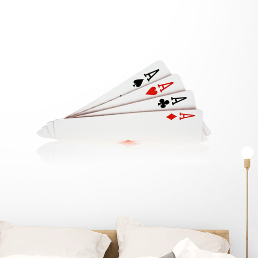 Four of a kind Wall Decal