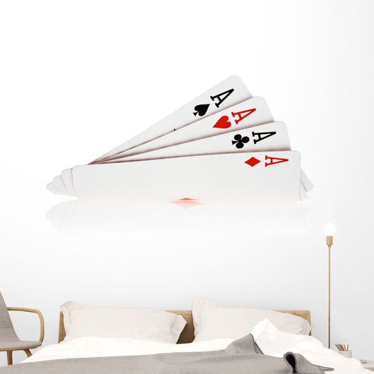 Four of a kind Wall Decal
