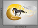 Horse graffiti Wall Mural