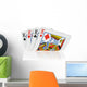 Four of a kind Wall Mural
