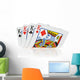 Four of a kind Wall Mural