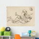 American Football Theme Full-sized Wall Mural