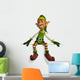 Santas Elf Shelf Wall Decal