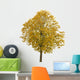 Autumnal Tree White Wall Decal