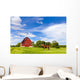 Agriculture Landscape with Old