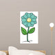 Blue Flower and Plant