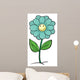Blue Flower and Plant