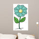 Blue Flower and Plant