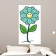 Blue Flower and Plant