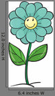 Blue Flower and Plant