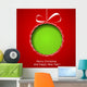 Abstract Green Christmas Ball