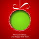 Abstract Green Christmas Ball