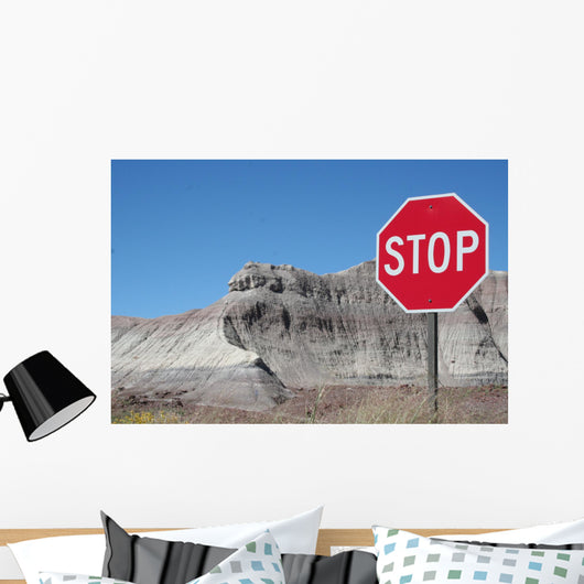 Stop Wall Mural
